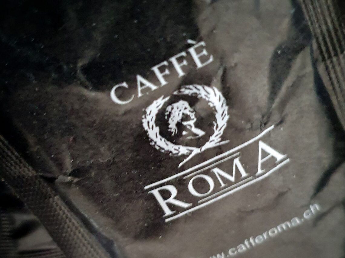 Zuckerbeutel mit Logo Caffè Roma, Bern